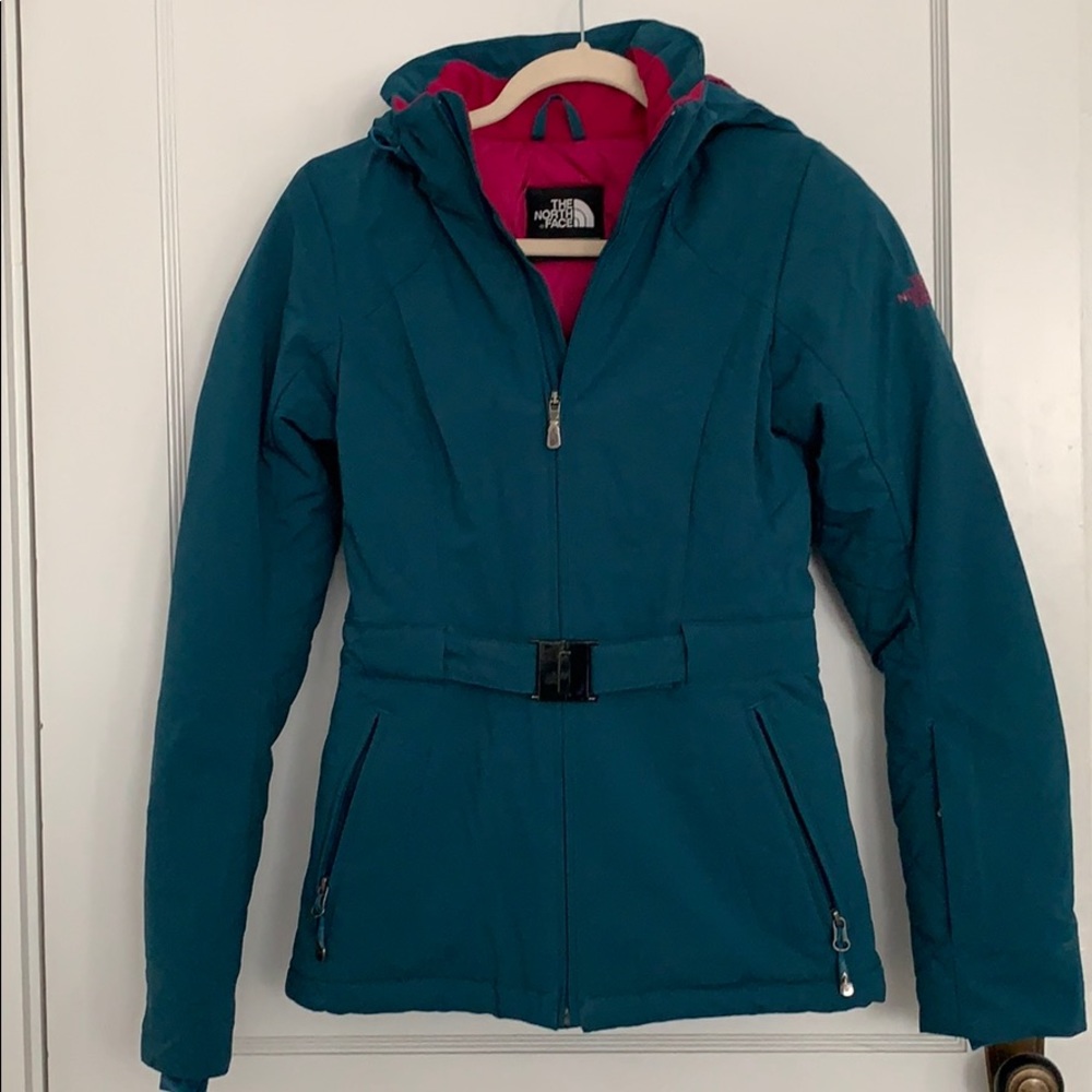 North face ski jacket coat XS